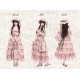 Everlasting Flower Wild Strawberry Field Apron JSK and OP(Pre-Order/Full Payment Without Shipping)